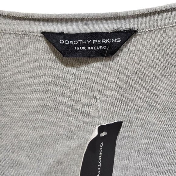 Dorothy Perkins Cardigan Women's sz L Long Sleeve Button Soft Knit Sweater - Picture 12 of 14